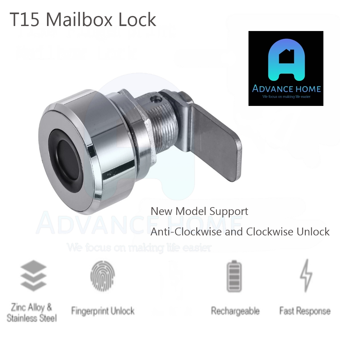 Fingerprint Lock For HDB/Condo Mailbox, Lock, Drawer Lock, Digital Lock Lazada Singapore