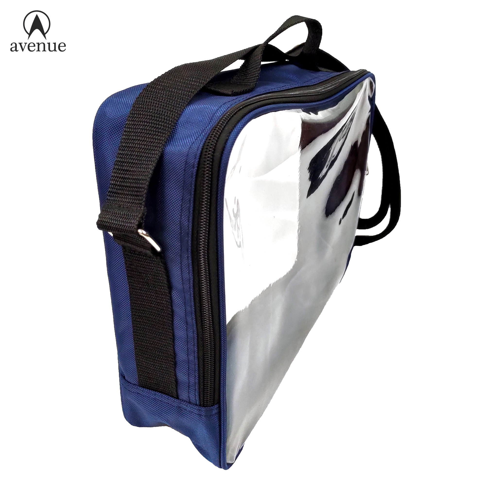 Transparent PVC Clear Sling Bag 108 Shoulder Bag Thick Plastic Bag