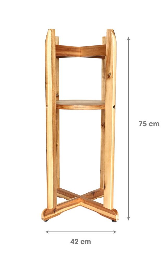 Kệ gỗ đựng bình nước 20L, kệ để cây cảnh lớn