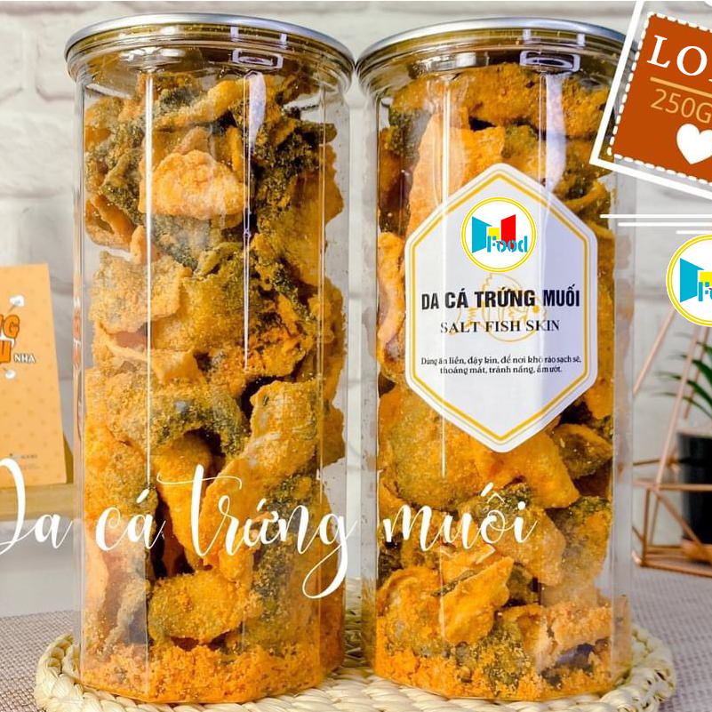[ 250G ] DA CÁ TRỨNG MUỐI SINGAPORE
