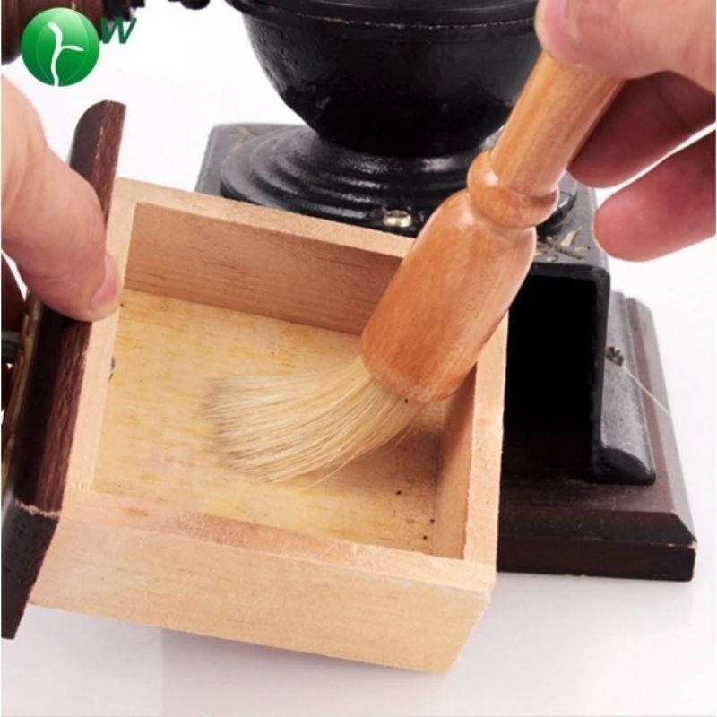 Cọ Vệ Sinh Máy Pha Cafe Cán Gỗ