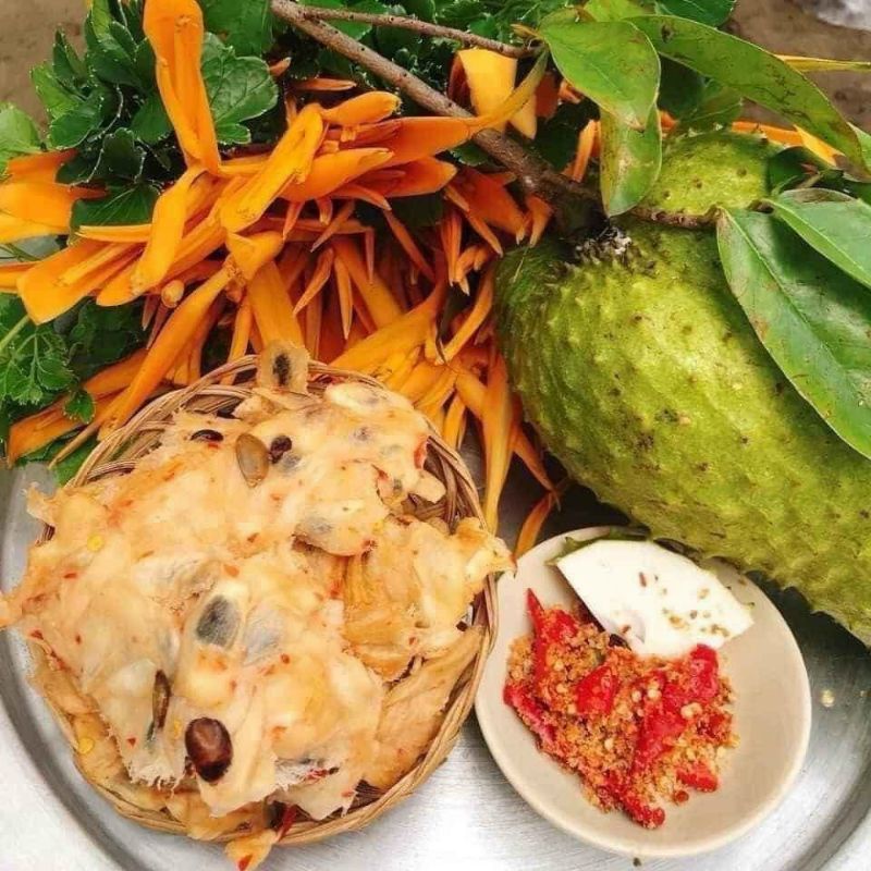 MÃNG CẦU XÊM SẤY DẺO LẮC MUỐI ỚT(hộp 300g)