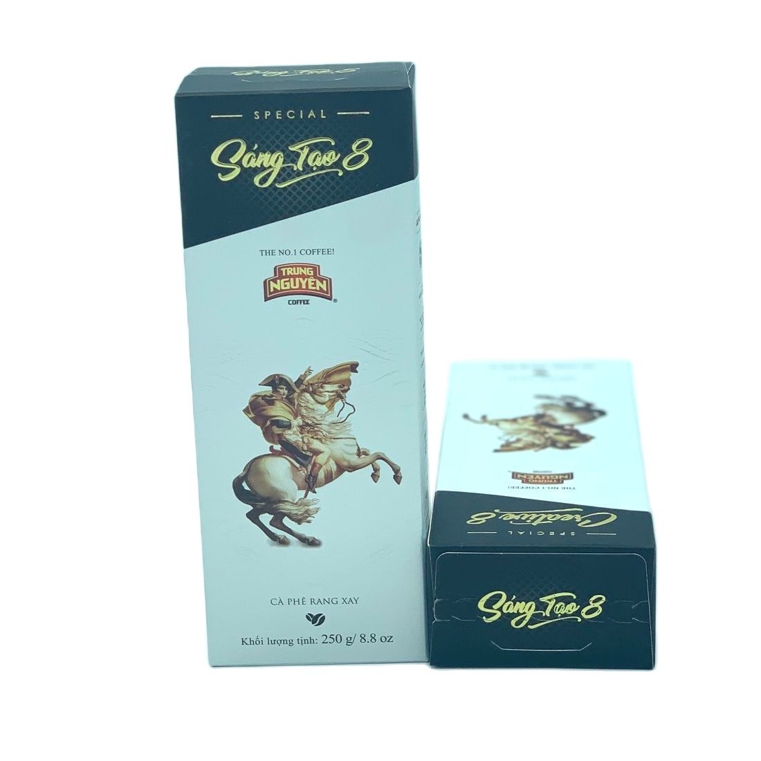 ( 02 Hộp 250gam) Cà phê Sáng Tạo 8 Trung Nguyên - Cà phê cao cấp bột pha phin