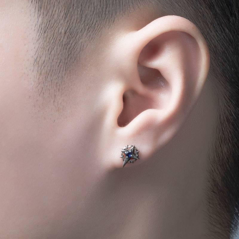 %E3%80%90Cheap%E3%80%91Polaris%20Ear%20Studs%20Trendy%20Men's%20Korean%20Style%20Ear%20Studs%20Simple%20Cross%20Diamond%20Ear%20Studs%20for%20Men%20-%20Image%204
