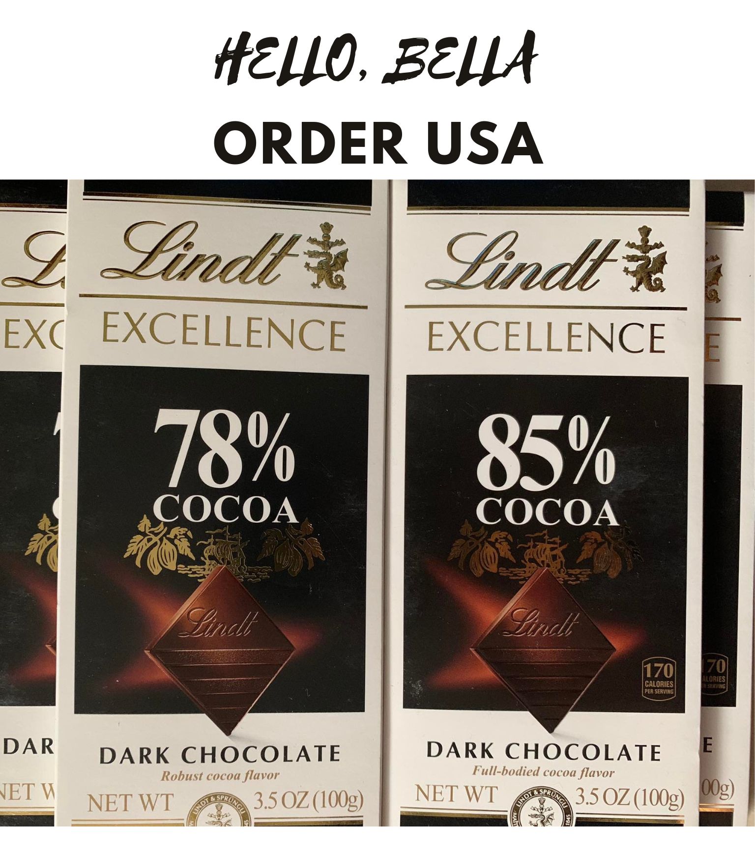 Socola đen nguyên chất Lindt 100%
