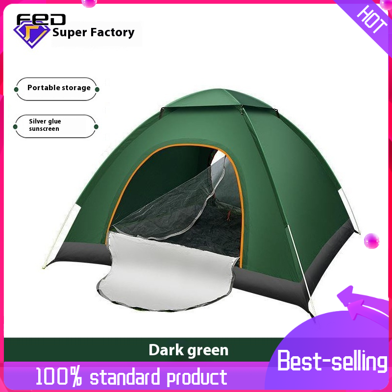 Cho ăn ngoài trời tự động pop-up Lều cắm trại và bãi biển sử dụng - Hình ảnh 4