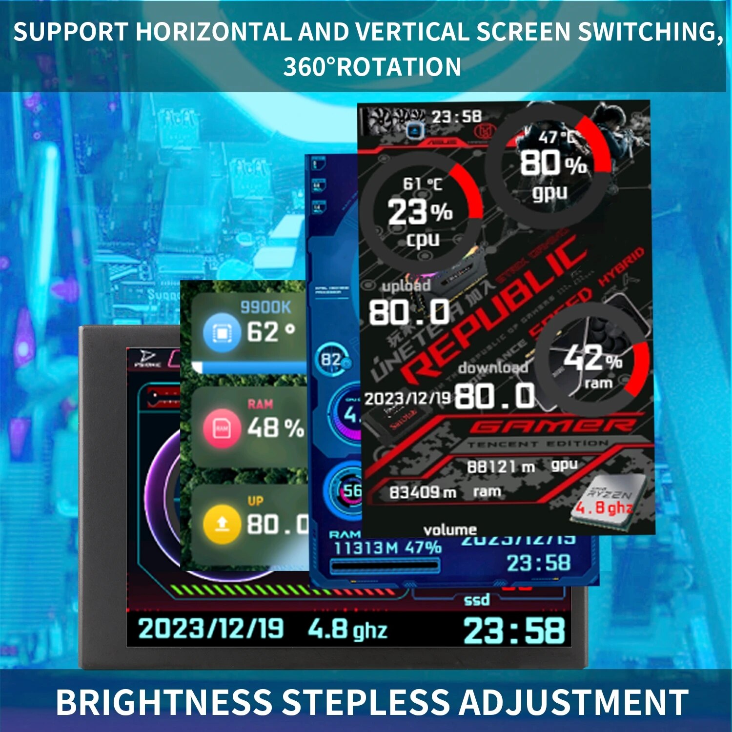 New%203.5%20Inch%20IPS%20TYPE-C%20Secondary%20Screen%20Computer%20CPU%20GPU%20RAM%20HDD%20MonitorUSB%20Display%20For%20Freely%20AIDA64%20-%20Image%206