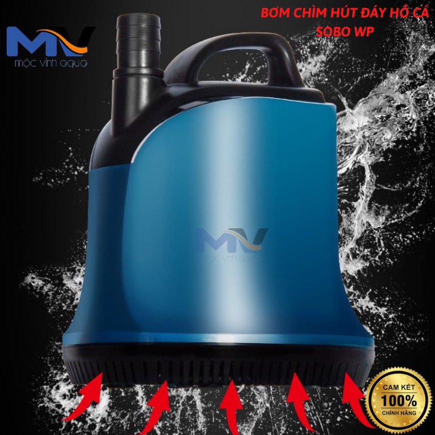 Máy bơm nước máy bơm hút đáy bể cá Sobo WP-100D/200D/300D/500D siêu bền
