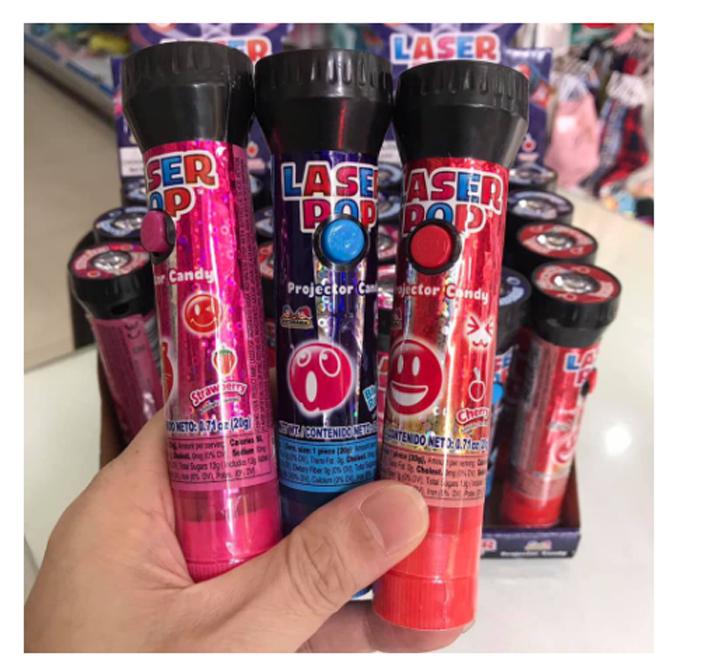 Combo 3 chiếc Kẹo đèn pin Laser Pop siêu hot ạ
