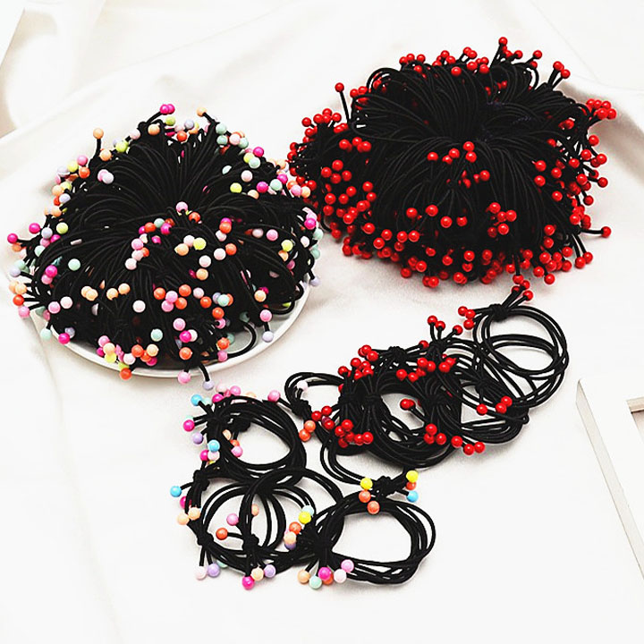 [SET 5] Dây cột tóc hạt cherry siêu xinh