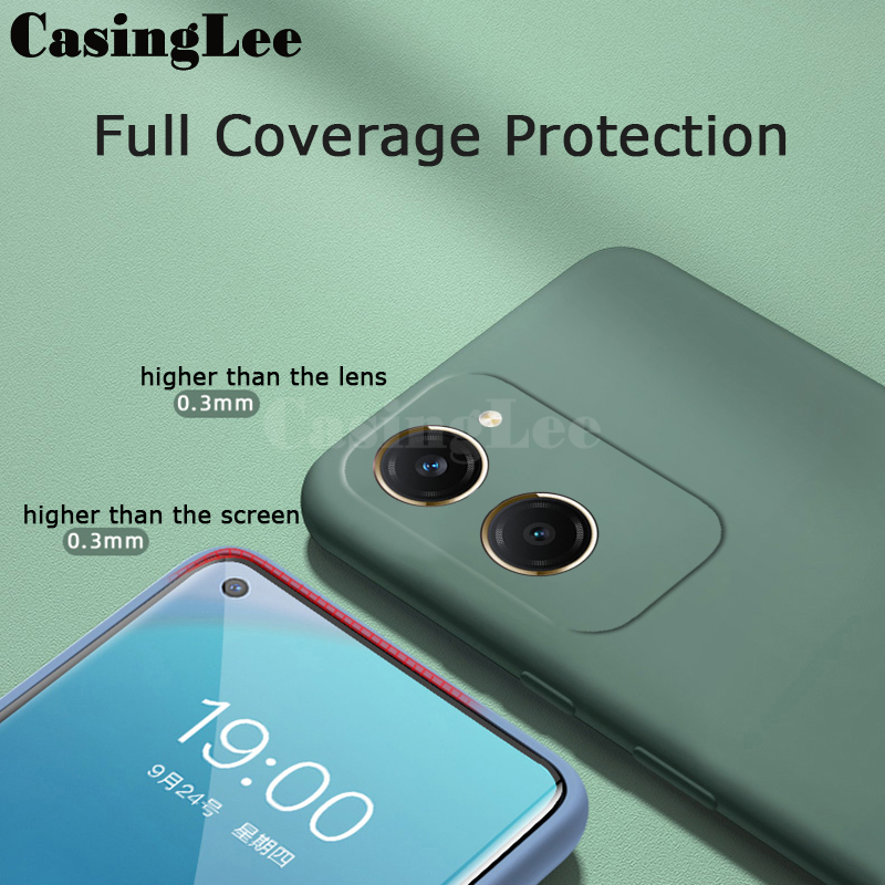 For Vivo Y03T Case Soft Silicone Liquid Lens Protection Slim For Vivo Y03T Back cover Phone Cases. 