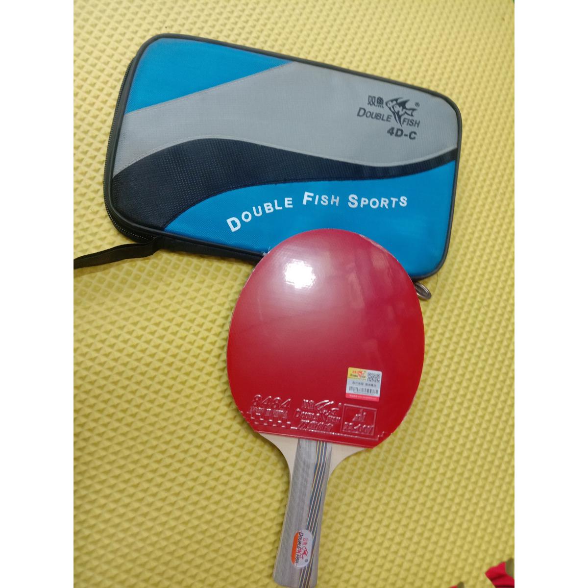 BIG OFFER,,TABLE TANNIC BAT ,,DOUBLE FISH BRAND ,,MODEL, 4 DC, REAL PHOTO
