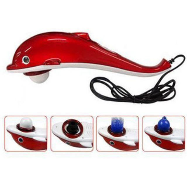 (BH12T) Máy massage đấm lưng cá heo cầm tay Dolphin