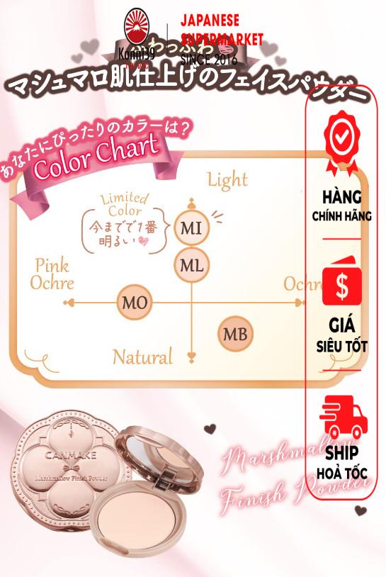 [BẢN MỚI] PHẤN PHỦ CANMAKE NHẬT BẢN SPF50+ PA+++ (HỘP 10GR)