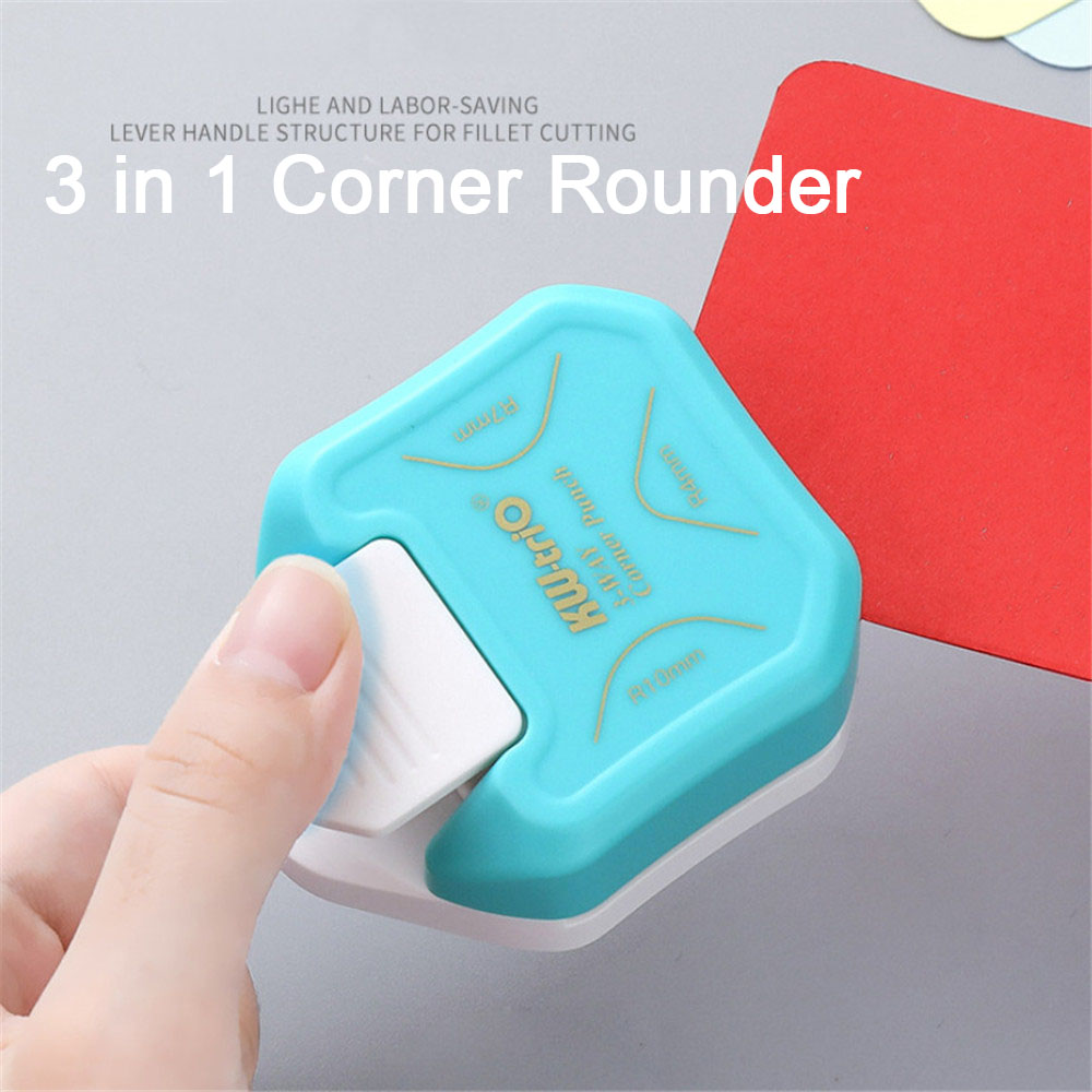【LuxeGlow】3 In 1 Plastic Punching Machine R4 R7 R10 Round Corner ...