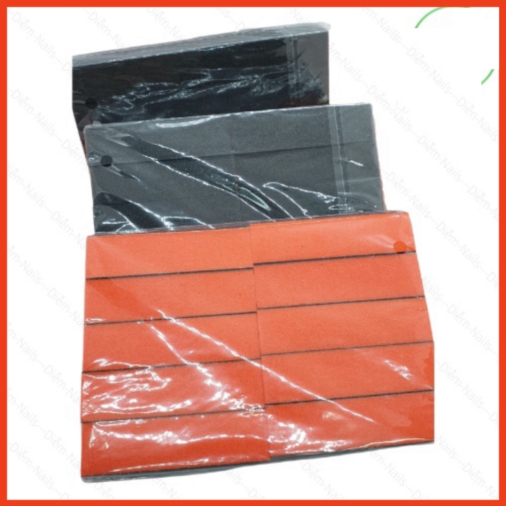 Chà Móng Cam Buffer Phao Dũa Làm Mịn Bịch 10 chiếc