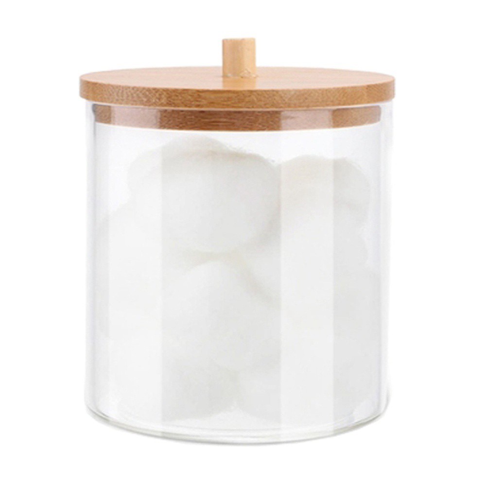 Multifunctional Cotton Pad Candy Container Storage for Bathroom