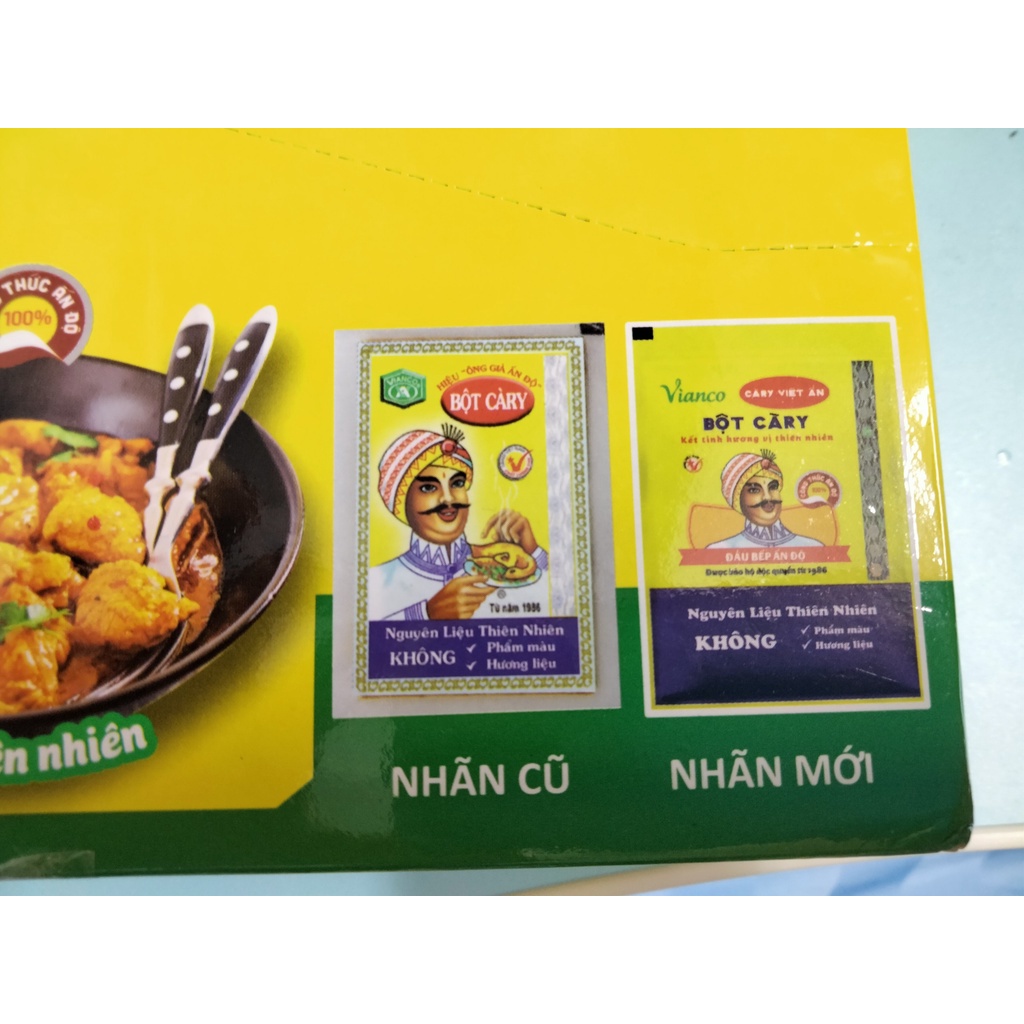 Bột Cà Ry Việt Ấn hiệu Vianco 10g