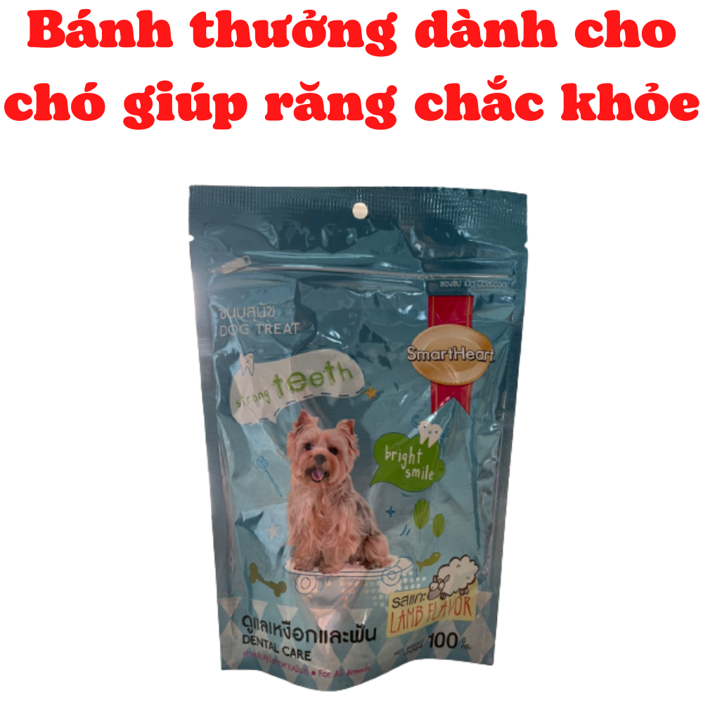 BÁNH THƯỞNG CHO CHÓ - SMARTHEART 100G