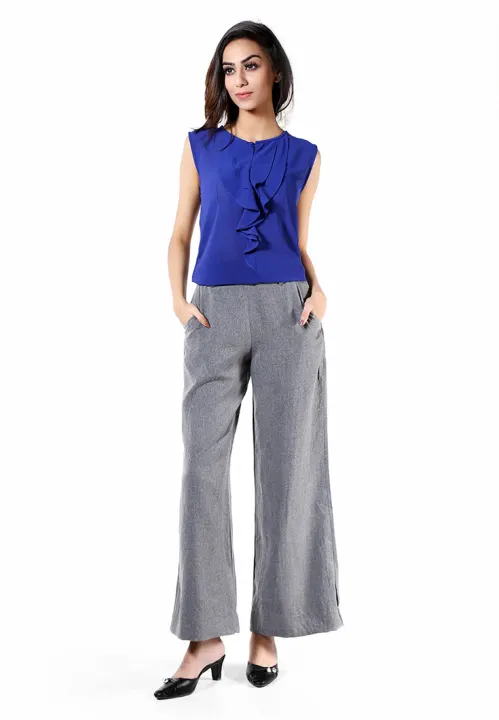 Wide leg pants with pockets Clearance