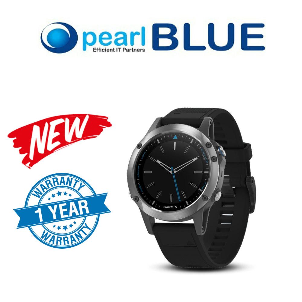 Garmin quatix 5 Sapphire Asia w/ Black Silicone Band | Lazada Singapore