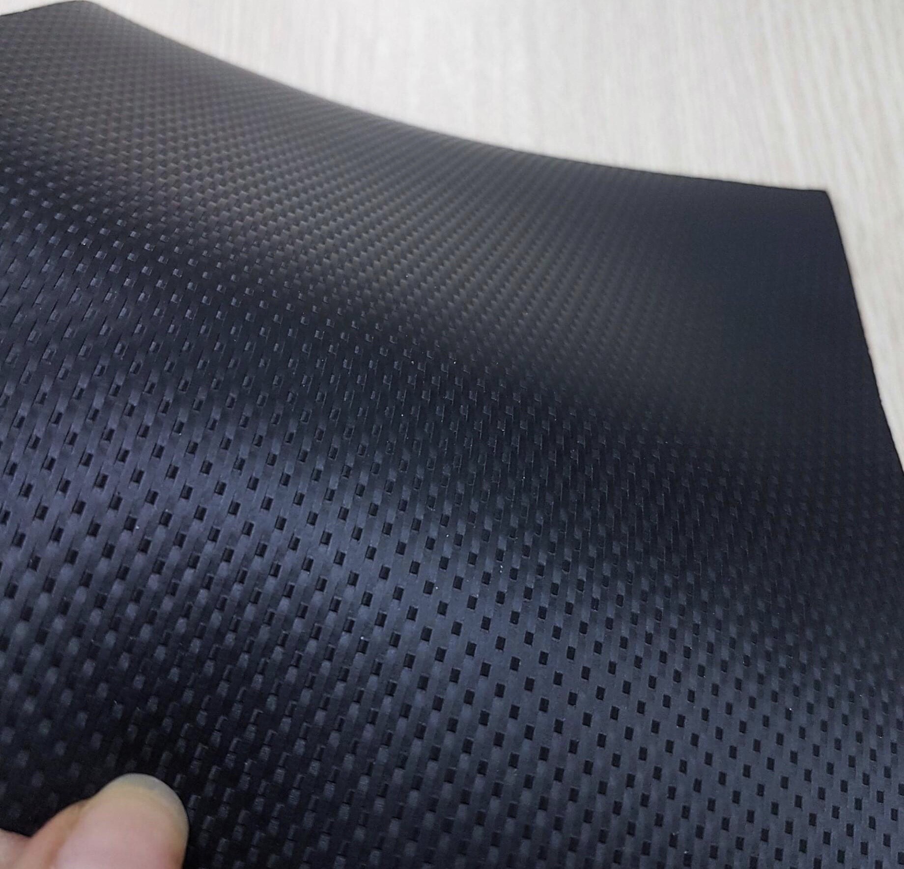 Thảm taplo da vân carbon cao cấp KIA Sonet 2021 - 2023