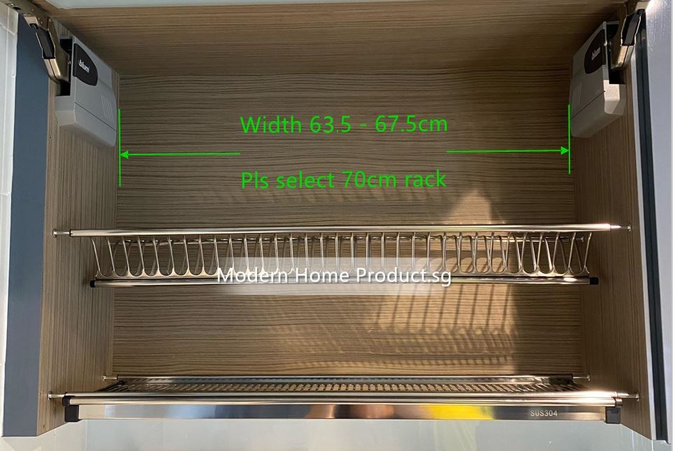 Premium quality S304 Stainless Steel Kitchen Dish Rack