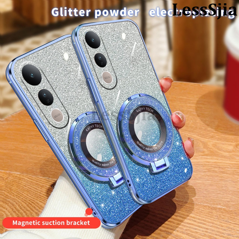 Phone%20cover%20Vivo%20V50%20Lite%20Back%20case%20Fashionable%20Frosted%20Silicone%20Soft%20Dustproof%20Bracket%20Adsorb%20For%20Vivo%20V50%20Lite%20Phone%20cases%20-%20Image%202