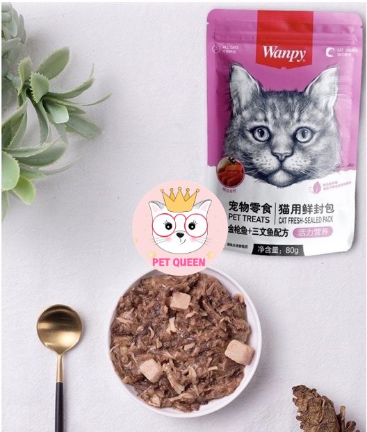 Pate Wanpy 80g | Pate tươi dinh dưỡng cho mèo