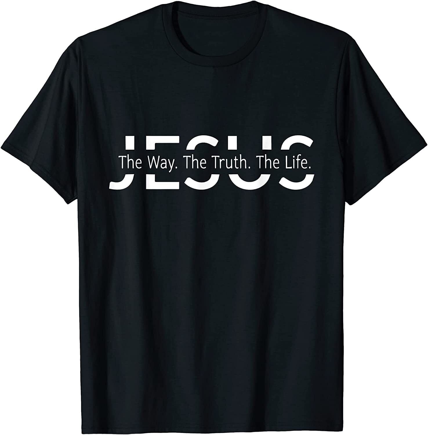 Christ Jesus The Way The Truth Cotton T Men Tees Camisetas Mujer