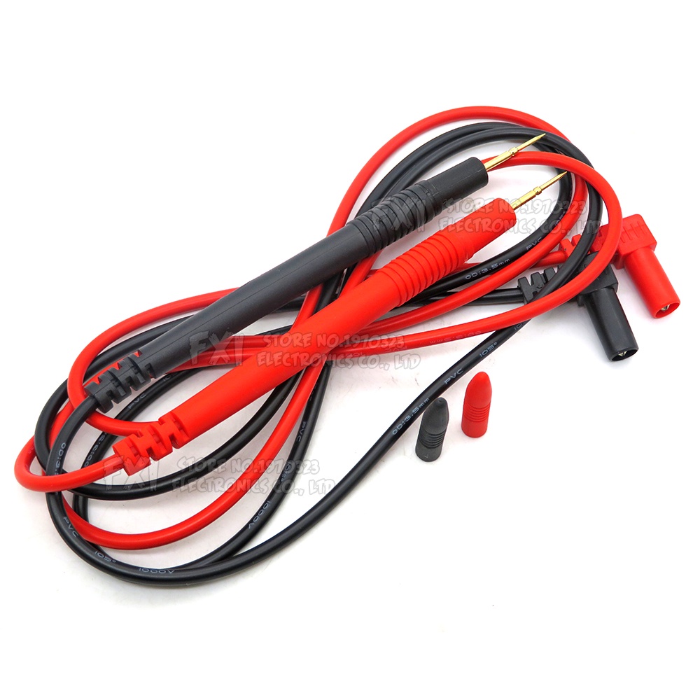 1 cặp 1000V 10/20A Ampe kế kiểm tra dây hữu ích phổ biến vạn năng đa dụng kế Vôn kế đầu dò dây bút Cáp XL830L kỹ thuật số
