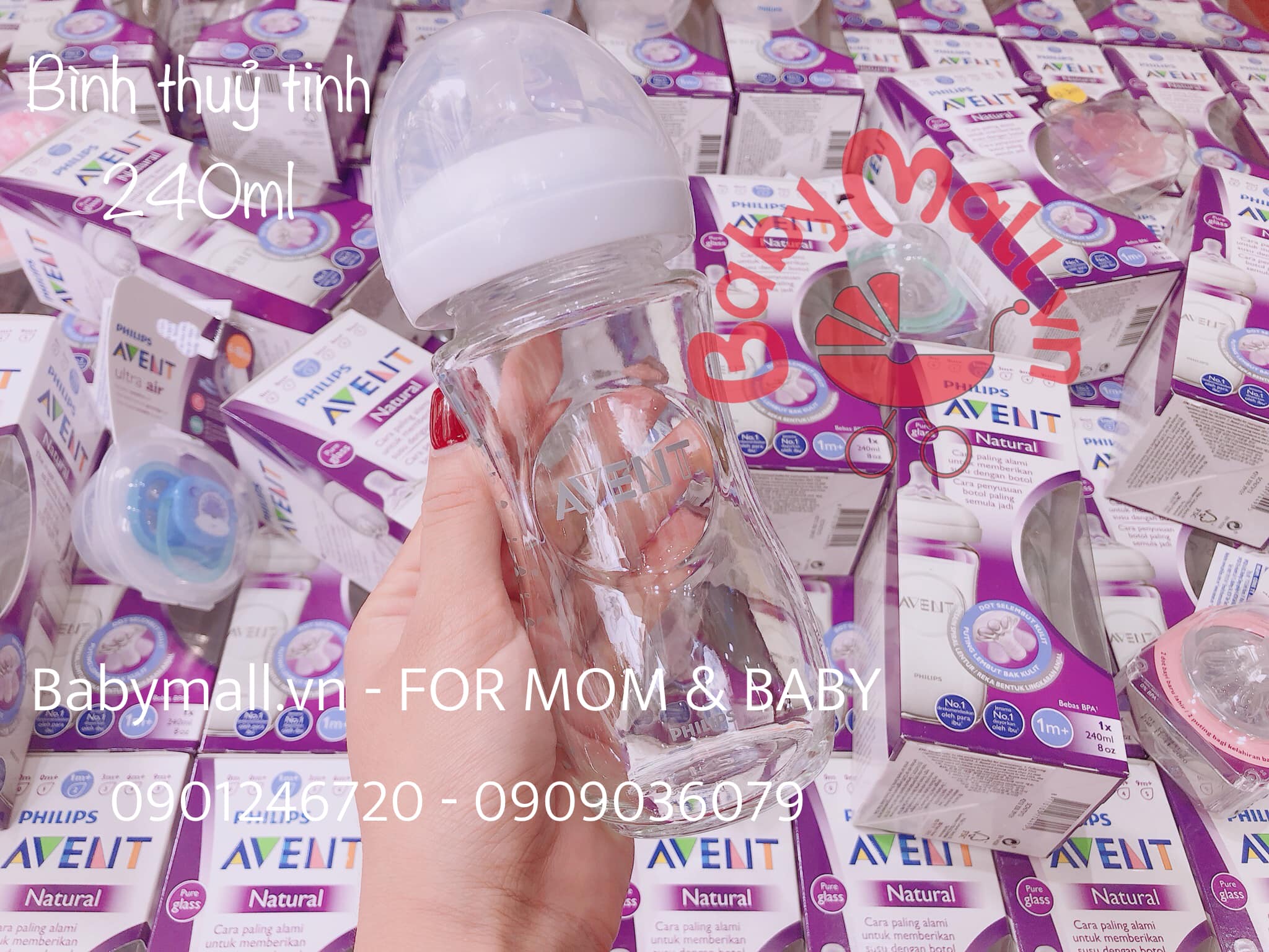 Bình sữa Avent Natural Babymall.vn