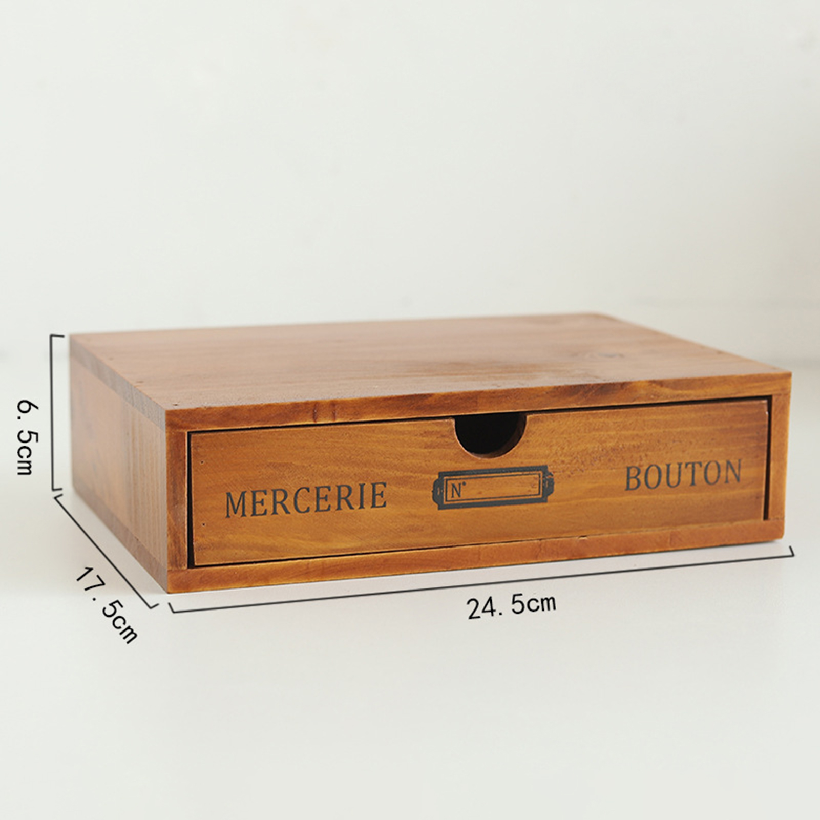 Retro Multi-layer Wooden Desktop Drawer Storage Box Cabinet Organizer SuppliesRetro Wooden Storage Box Office Desktop 4-Layer Drawer Cabinet Multifunctional Storage Cabinet