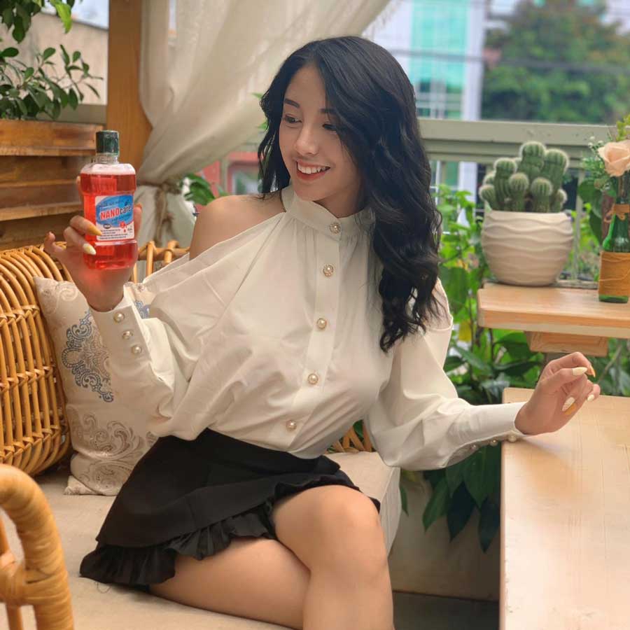 Thảo dược súc miệng tinh chất Mật cau Nanocare 250ml