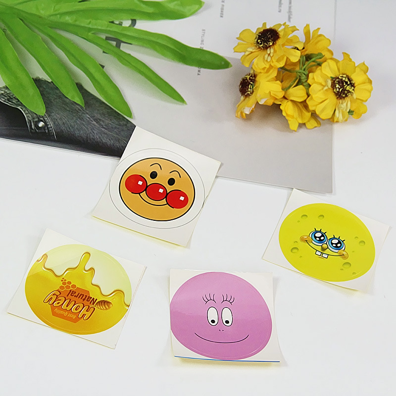 Honey DIY slime box set box sticker round sticker