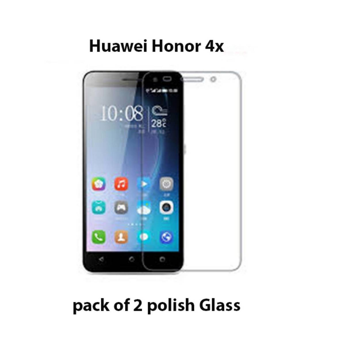 2Pcs Honor 4x Tempered Glass Screen Protector Polish Glass Honor 4X