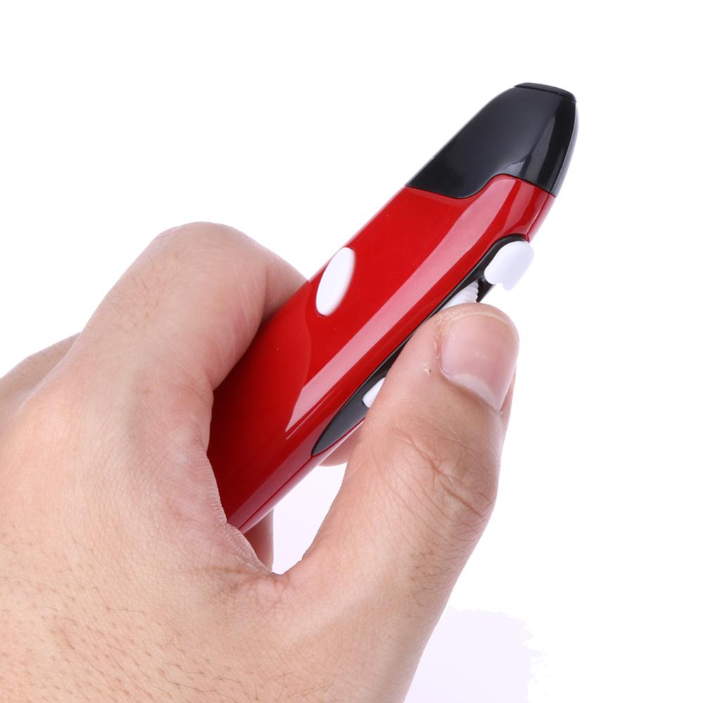 2.4GHz USB Wireless Mouse Optical Pen Air Mouse Adjustable 500/1000 DPI
