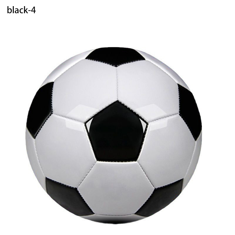 Black and white thickened soccer ball children's No. 4 No. 5 adult primary and secondary school students PVC machine sewn