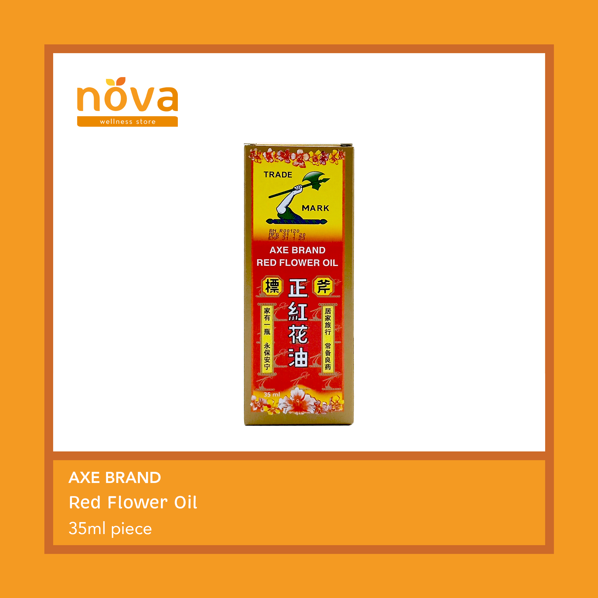 Axe Brand Red Flower Oil 35ml (pc) Lazada PH