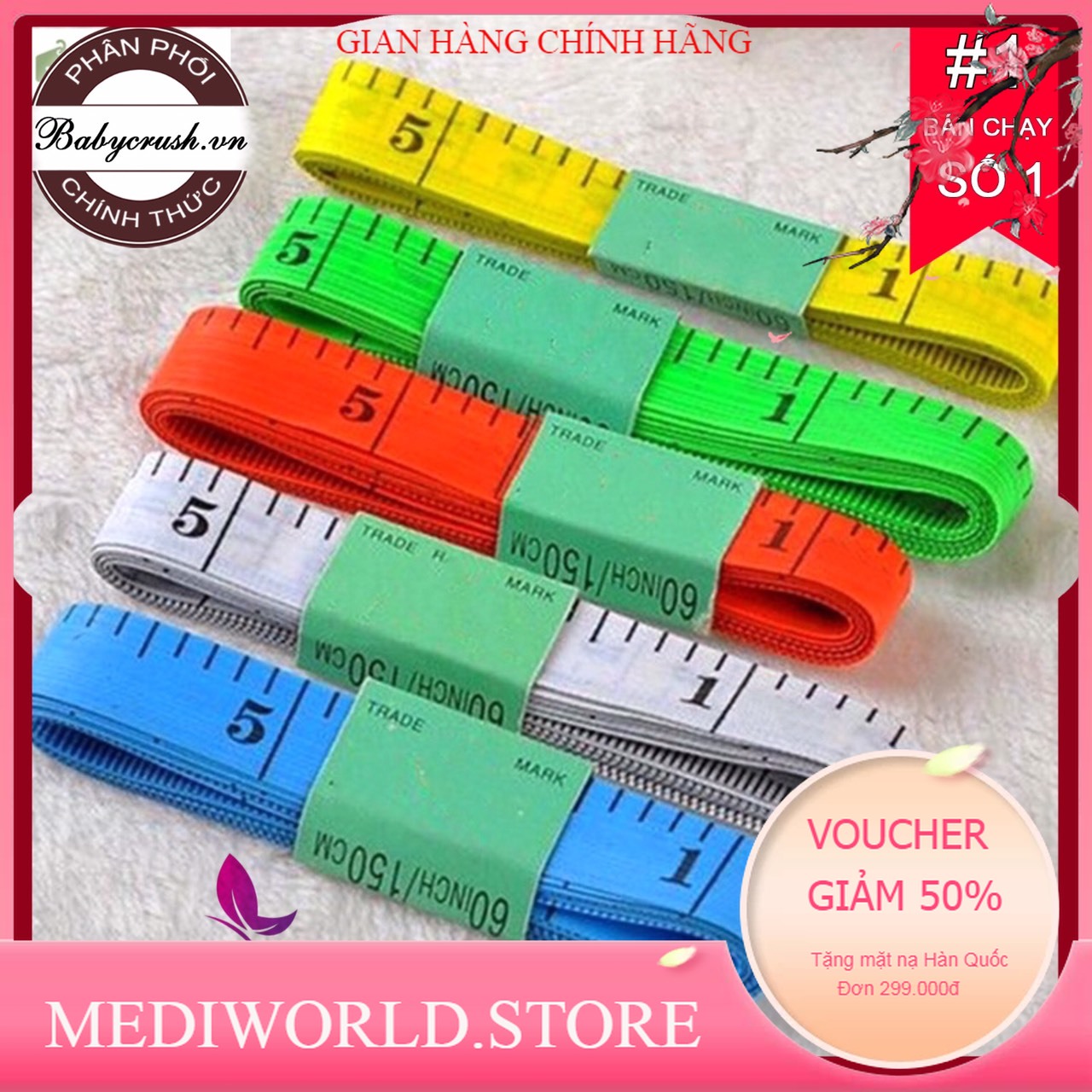 Combo 5 thước dây 1,5m