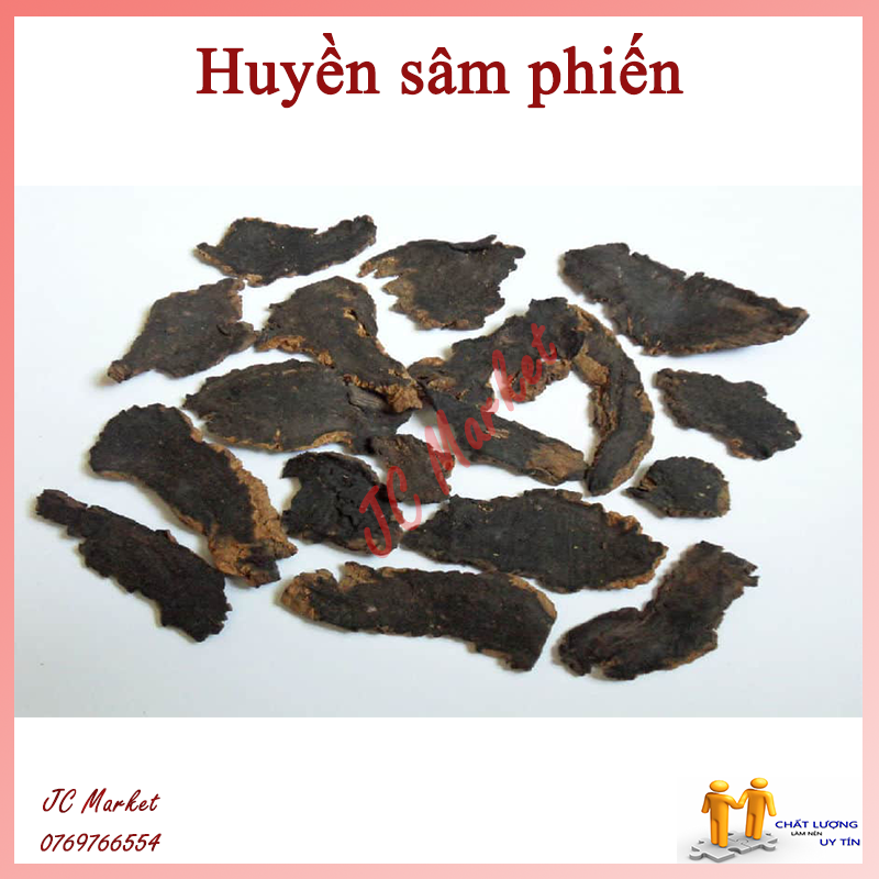 Huyền sâm phiến, Hắc sâm