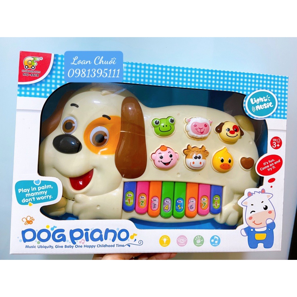 ĐÀN PIANO HÌNH THÚ PHÁT NHẠC CHO BÉ ( LOẠI 1)
