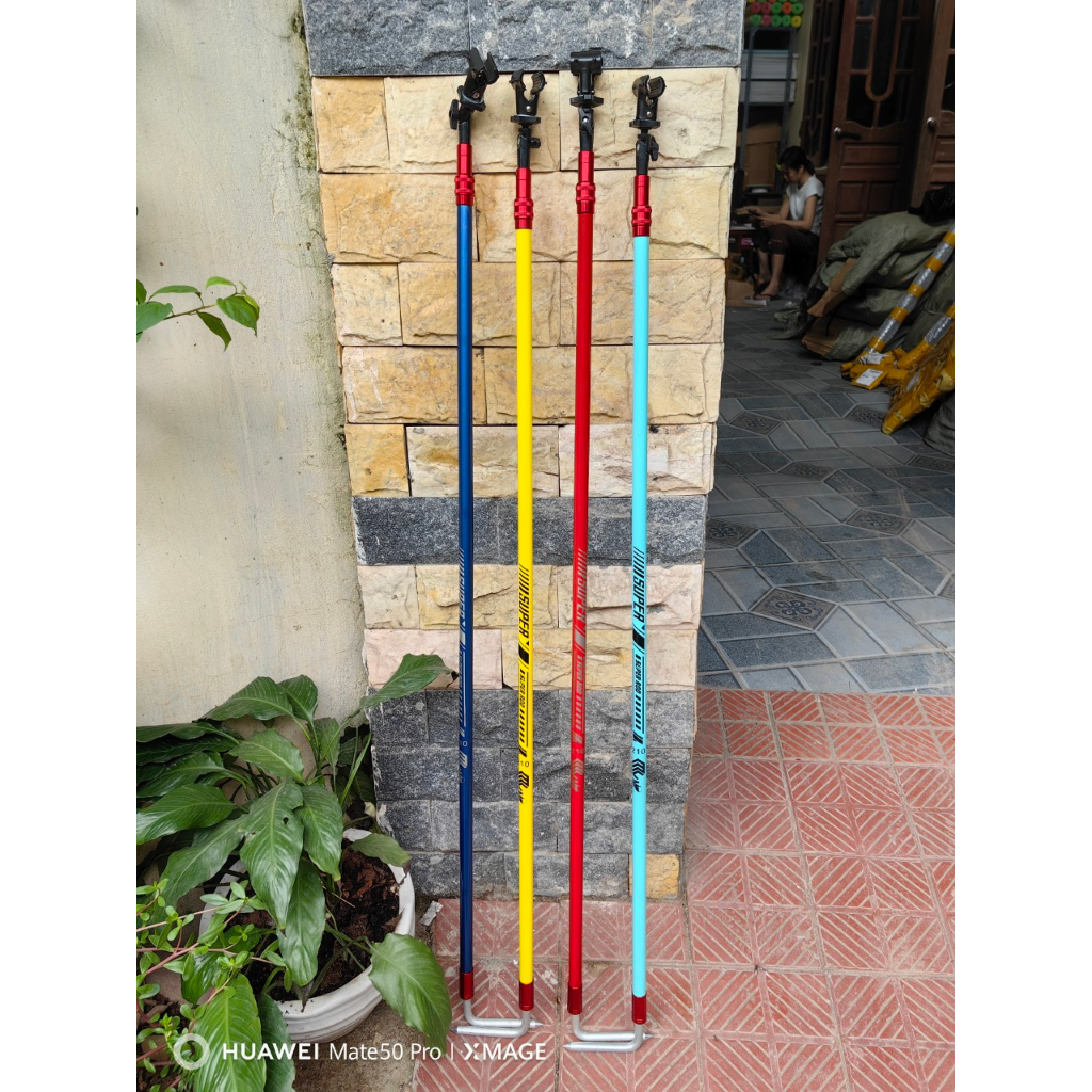 Neo gác cần chống gió MC Fishing carbon