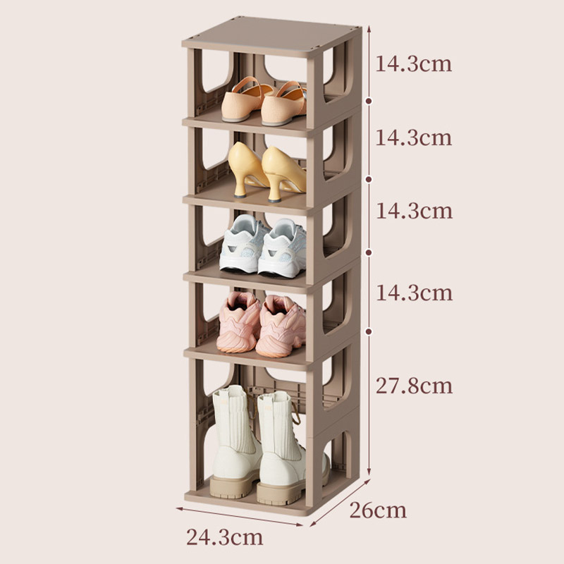 XINLANYASHE shoe box storage drawer Clothes storage drawers, shoe boxes, boxes, plastic boxes, storage boxes, storage cabinets, plastic boxes, storage boxes, storage cabinets Household Laminated Shoe Box multi-tiered bookshelf Dessert storage cabinet chil