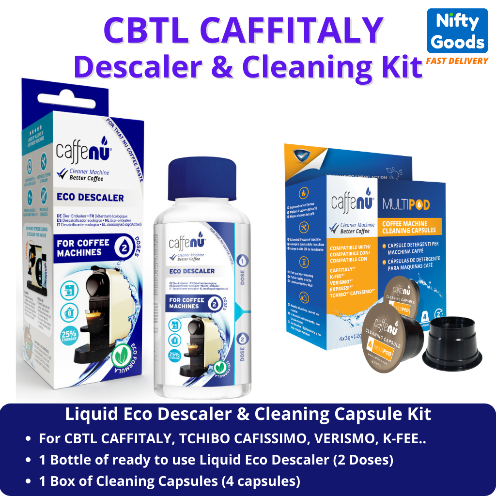Caffenu Coffee Machine Descaler and 