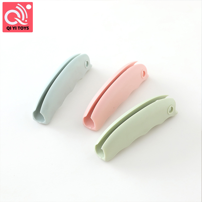 Silicone Anti-stroke Hand Labor-saving Vegetable Lifter Plastic Bag Handle Grocery Shopping Bag Carrying Tool