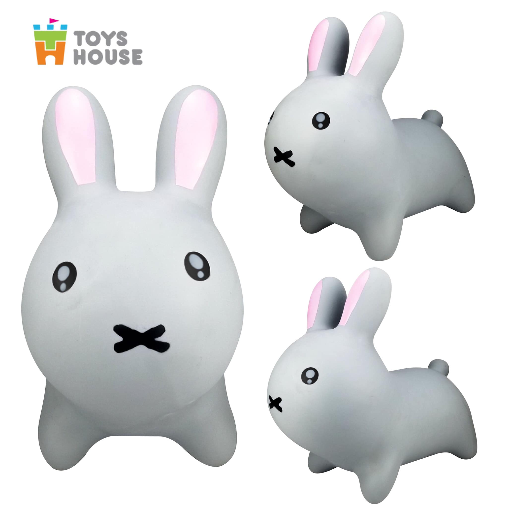 Thú nhún trẻ em cao cấp Toyshouse( có kèm bơm và hộp)