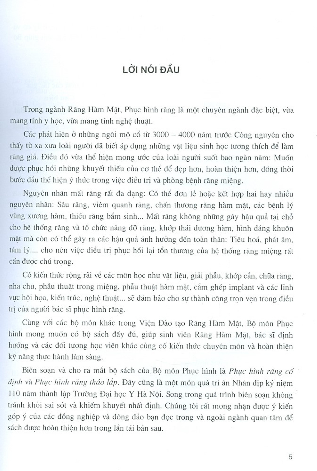 Phúc Hình Răng Cố Định - Dùng cho sinh viên Răng Hàm Mặt