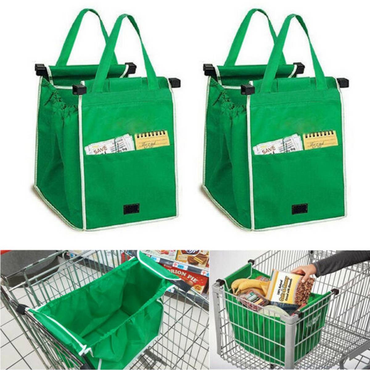 Grab Bag Shopping Bag multi colour pack of 2