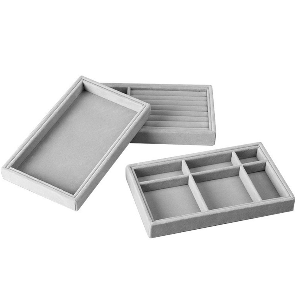 PULLBEAR Packaging 1Pc Gift Box Holder Display Tray Case Jewelry Case Jewelry Display Storage Box Organizer